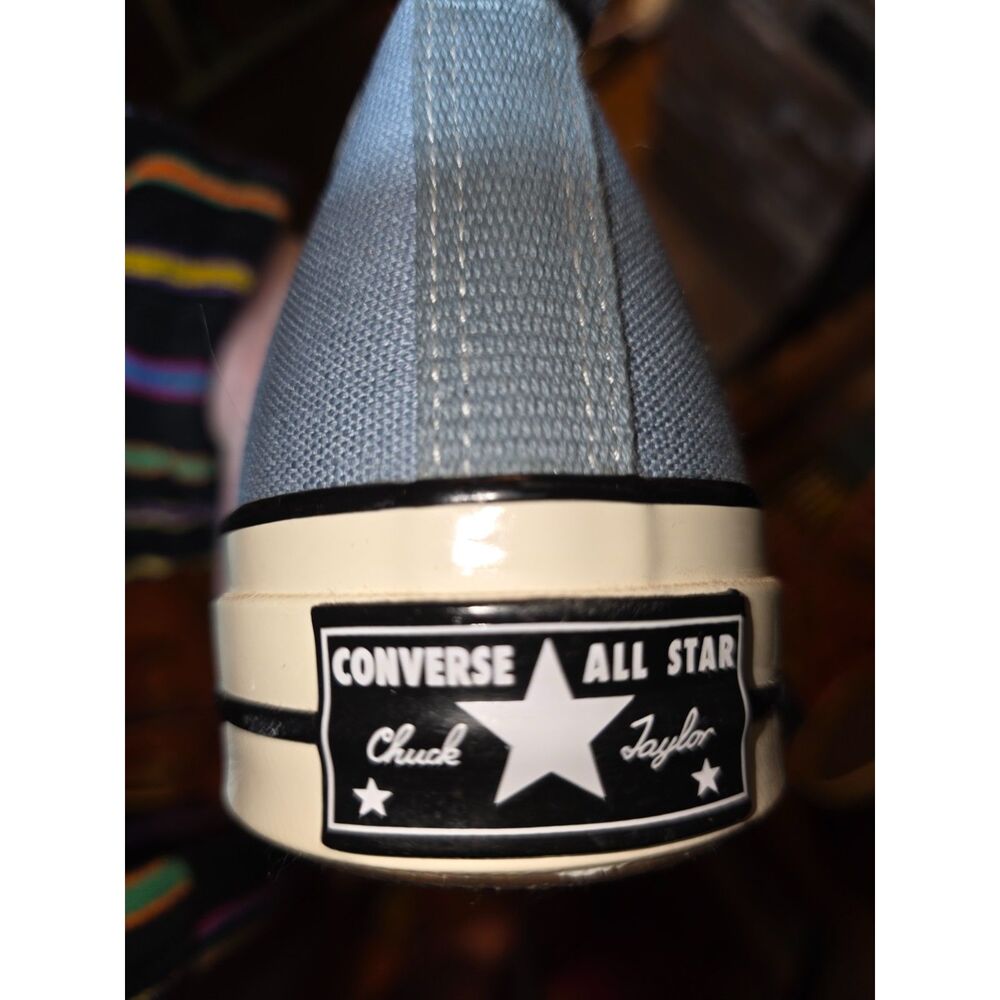 Converse Chuck Taylor All Star High Top Blue Canvas Mens 6 Womens 8 EU 39 NWOB - Picture 5 of 12